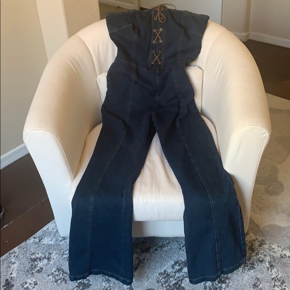 Venus denim jumpsuit. Never worn.